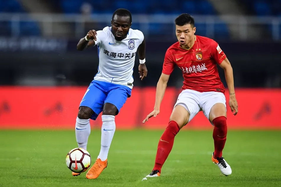 天津泰达遭遇一场惨败，客场失利